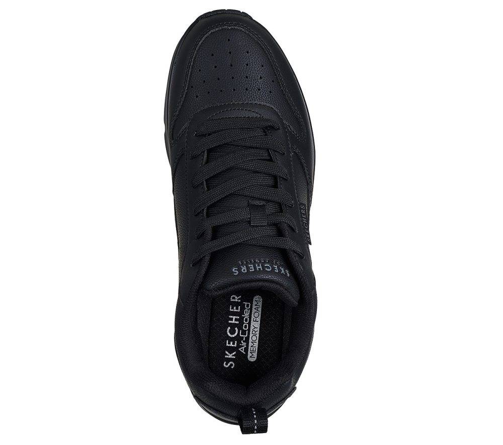 SKECHERS UNO: ALDER MENS LEATHER SNEAKER