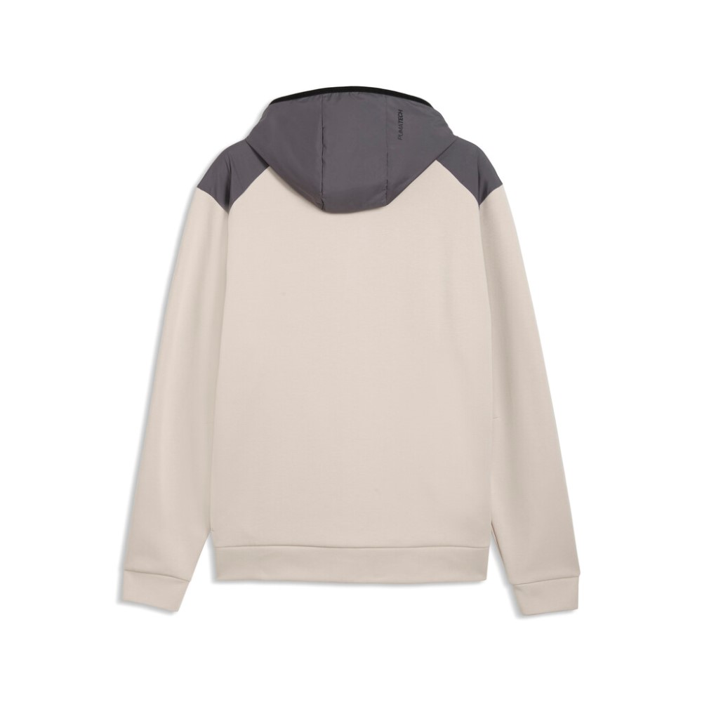 PUMA PUMATECH MATERIAL MIX FULL-ZIP HOODIE DK