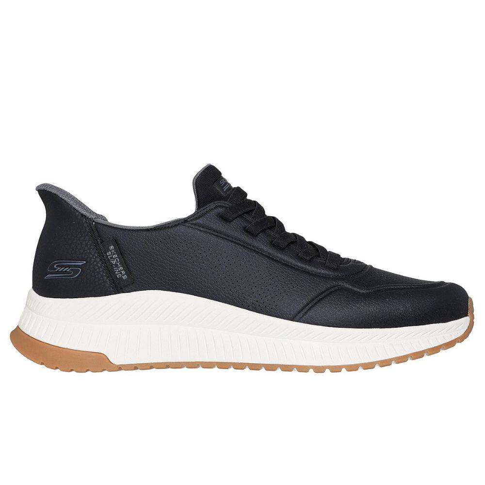 SKECHERS SLIP-INS: BOBS SPORT SQUAD 4 - DIRECT STEP MENS SHOES