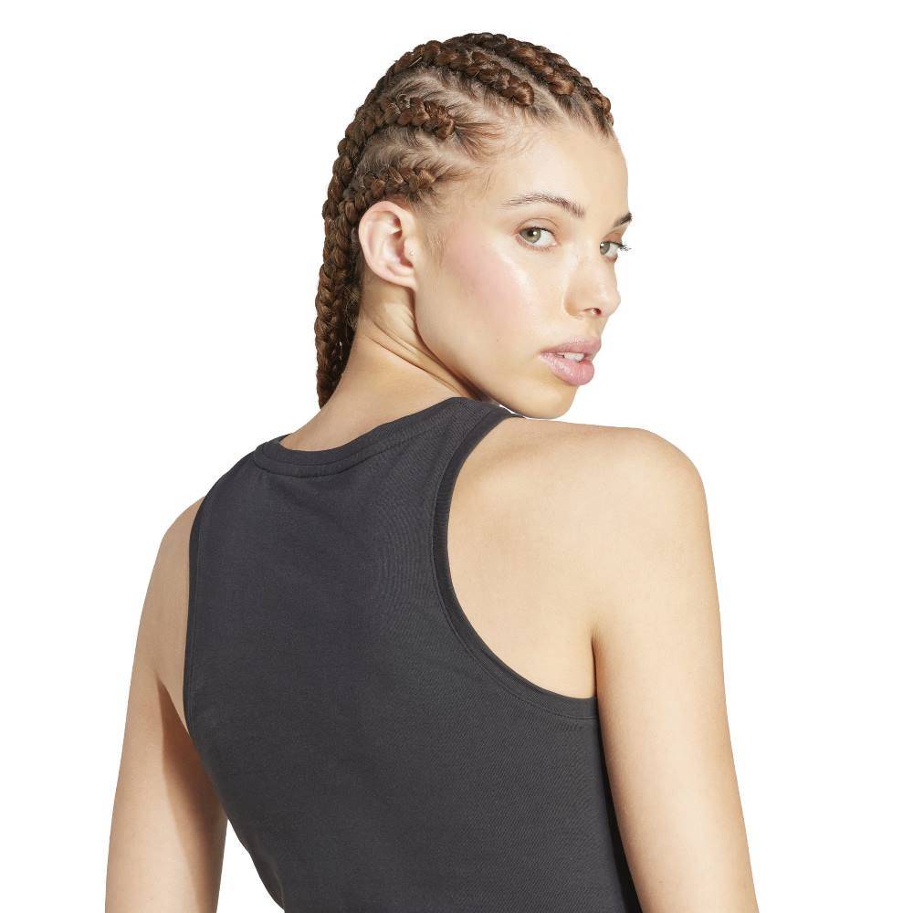 ADIDAS ESSENTIALS LINEAR SLIM COTTON TANK