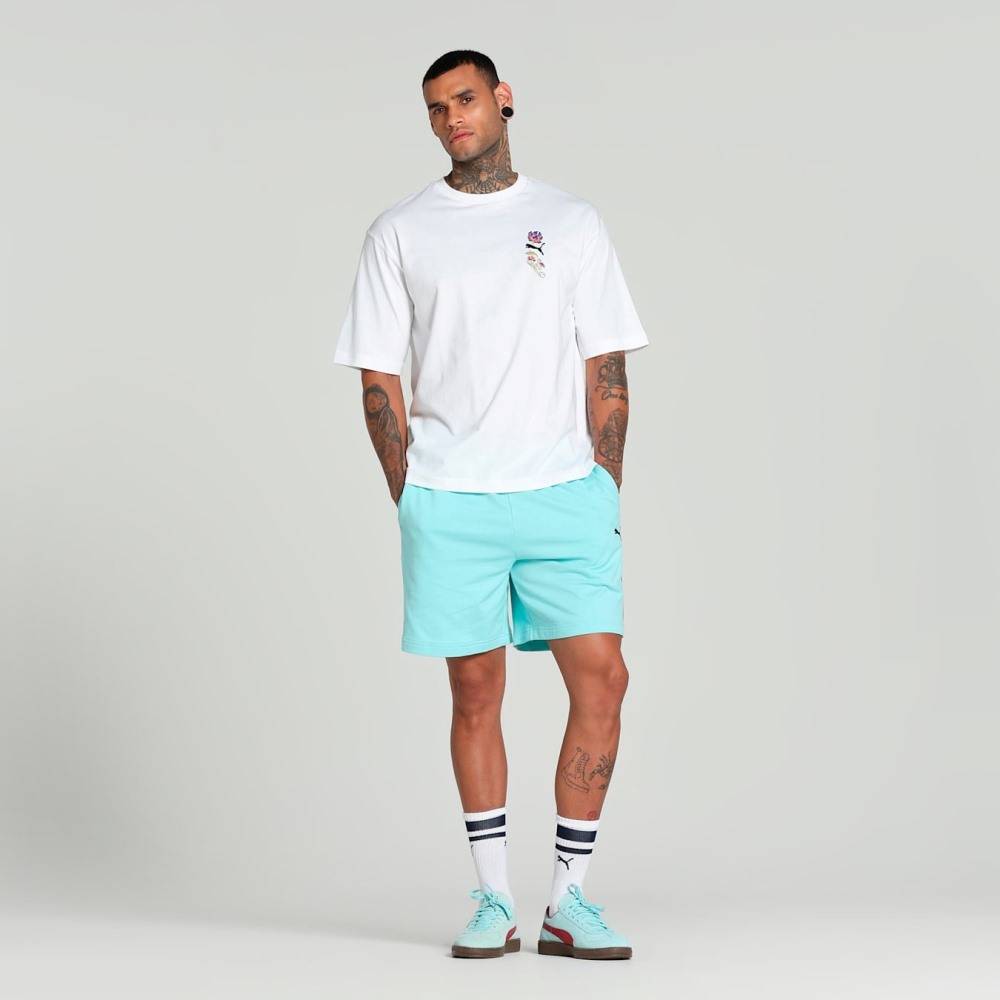 PUMA FLORAL SPORT GRAPHIC BOXY TEE