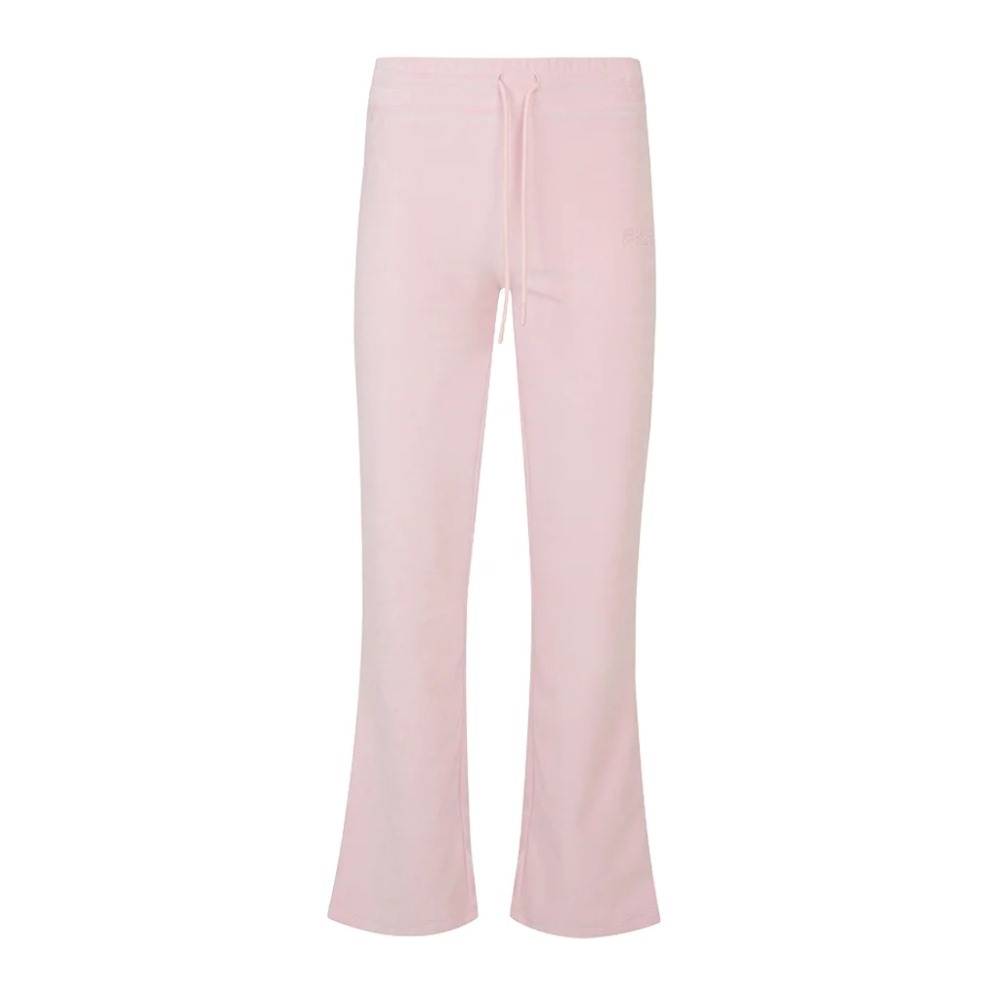 FILA SALLY WOMENS VELOUR STRAIGHT LEG PANT