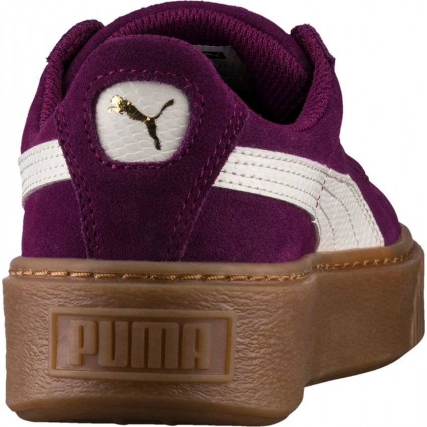 PUMA SUEDE PLATFORM SNAKE GIRLS SHOES