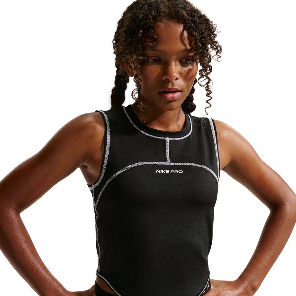 NIKE PRO GIRLS DRI-FIT TOP SPORT PACK