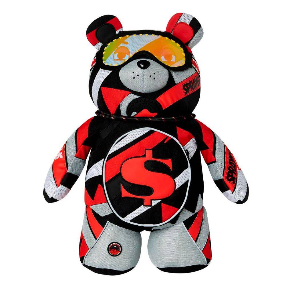 SPRAYGROUND SHREDDED ARCTIC MONEYBEAR BACKPACK