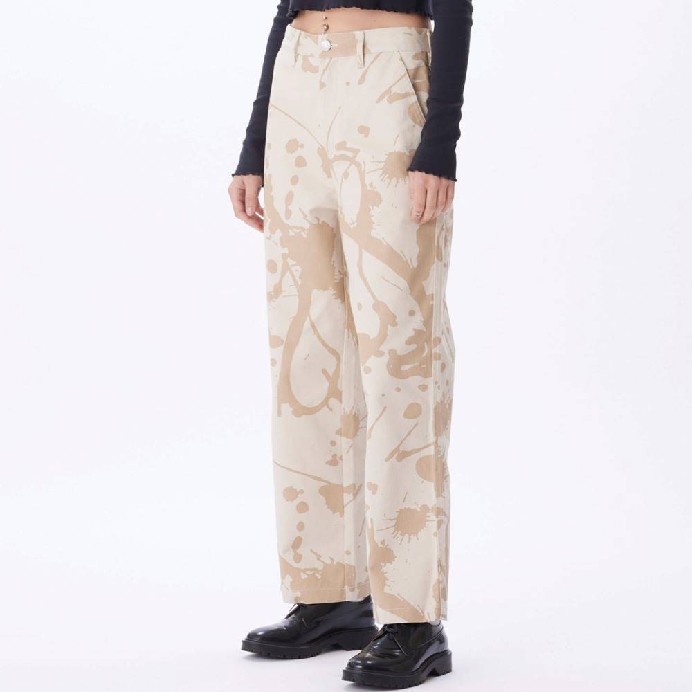 OBEY BRIGHTON PRINT CARPENTER PANT