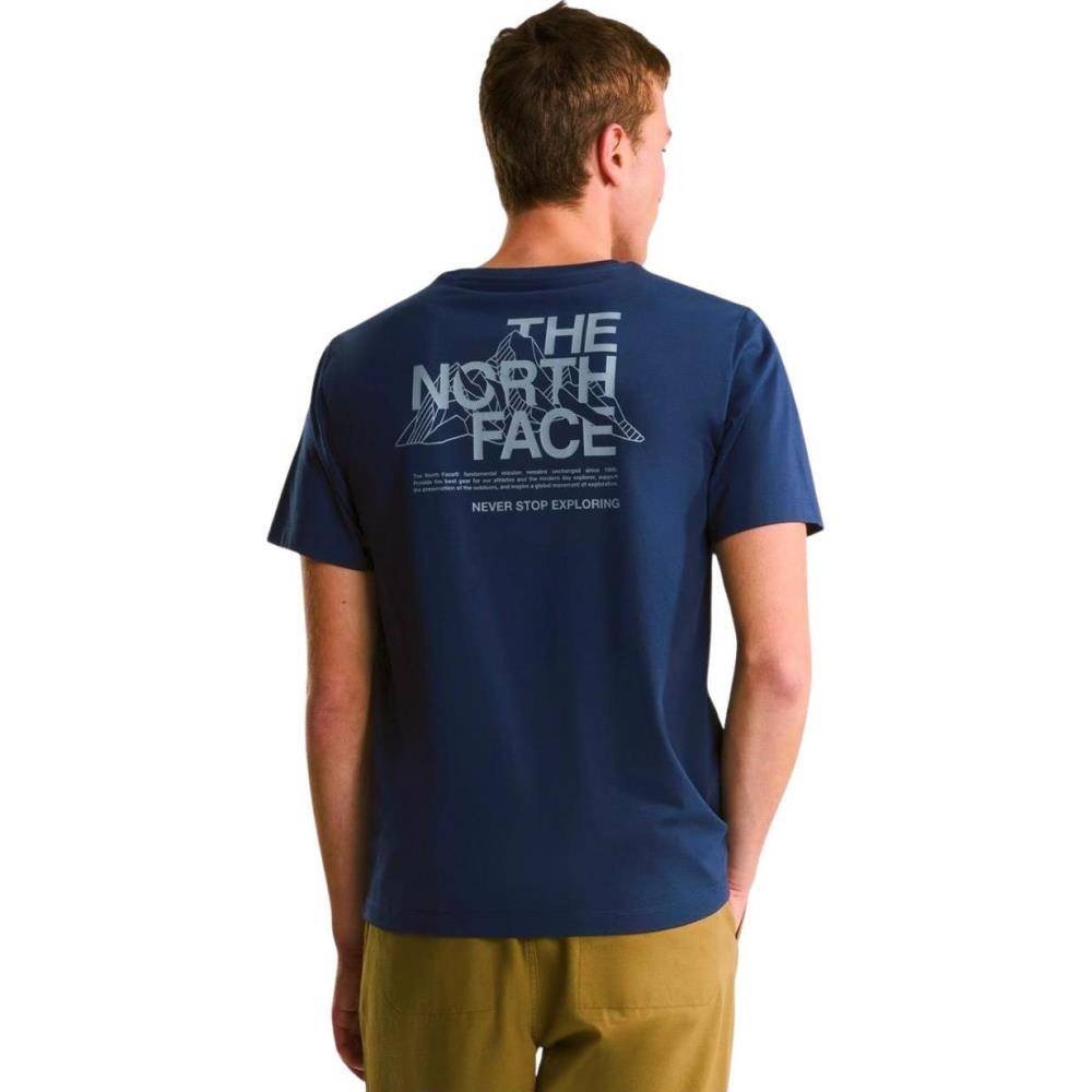 THE NORTH FACE M MOUNTAIN SKETCH REGULAR SHORT SLEEVE TEE GRAPHIC