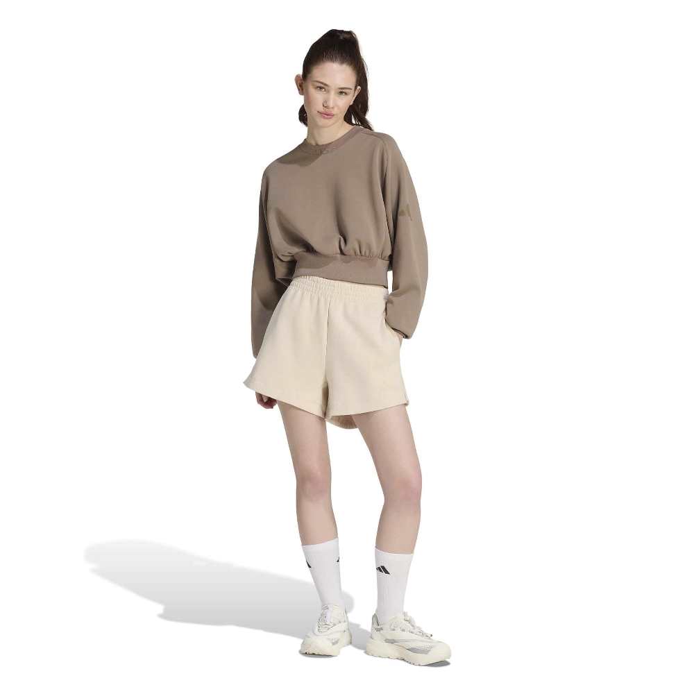 ADIDAS SOFT LUX CREW SWEATSHIRT