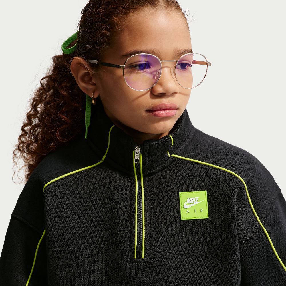 NIKE KIDS AIR QUARTER-ZIP TOP