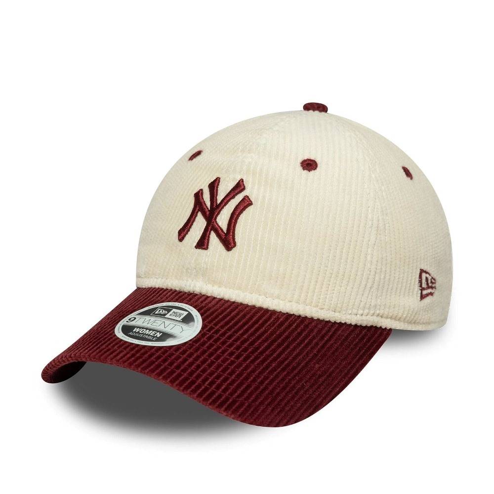 NEW ERA WMNS BLOCK CORD 9TWENTY NEW YORK YANKEES ADJUSTABLE CAP