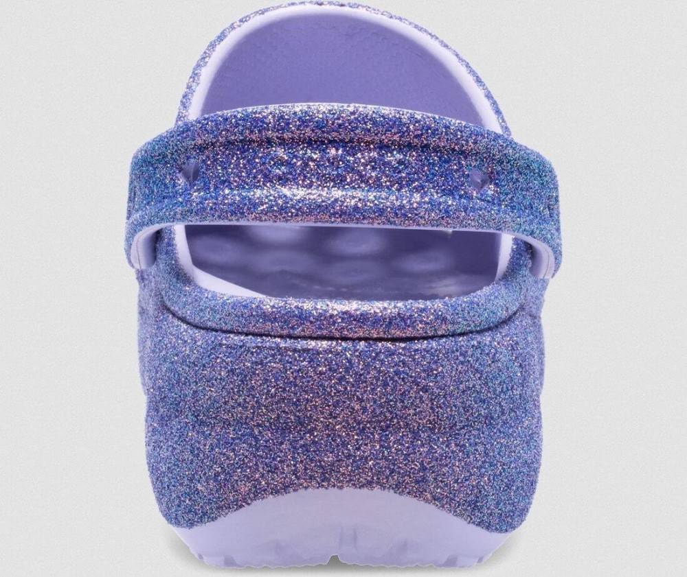 CROCS PLATFORM IRIDISCENT GLITTER CLOG