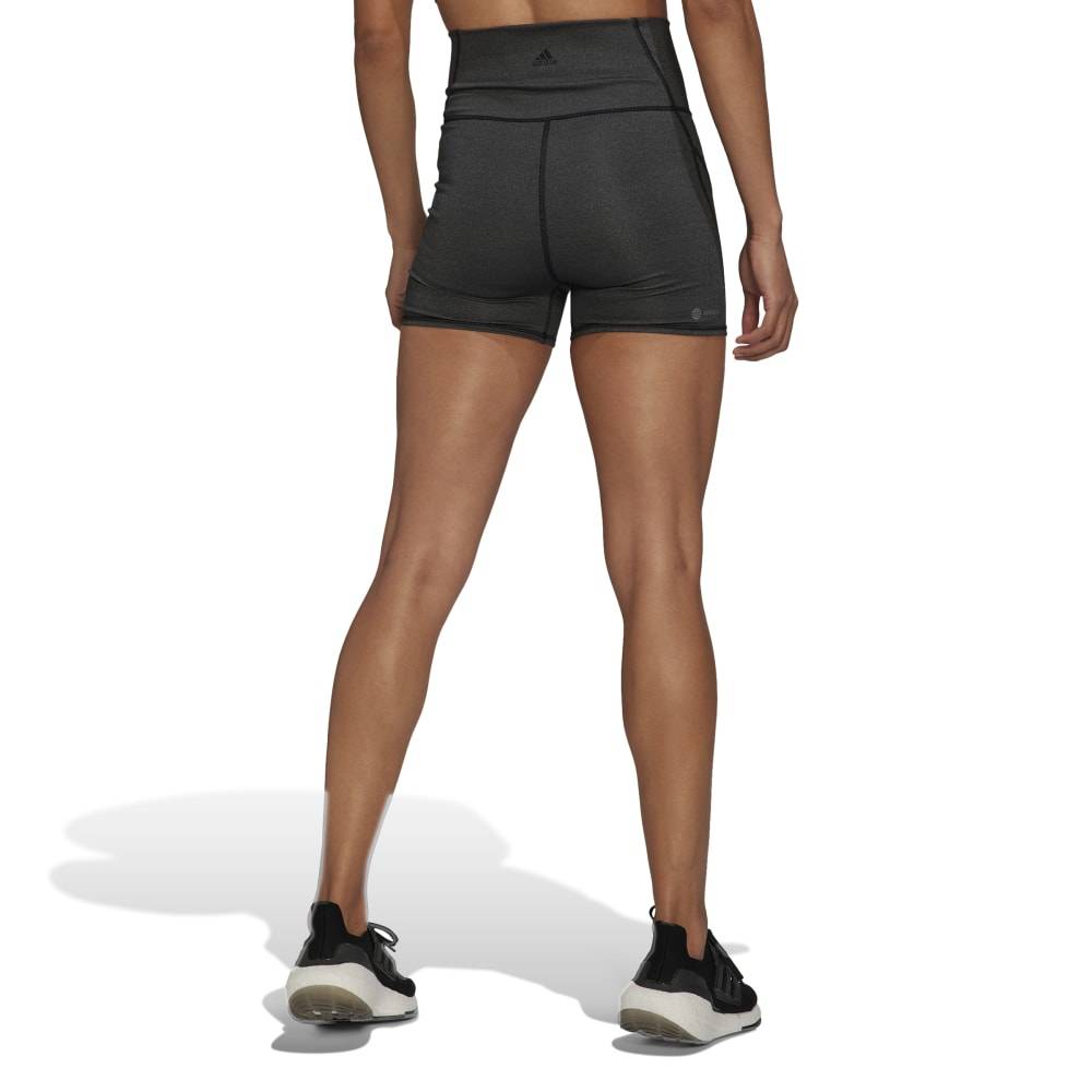 ADIDAS YOGA LUX FIRE SUPER HIGH WAISTED SHORTS