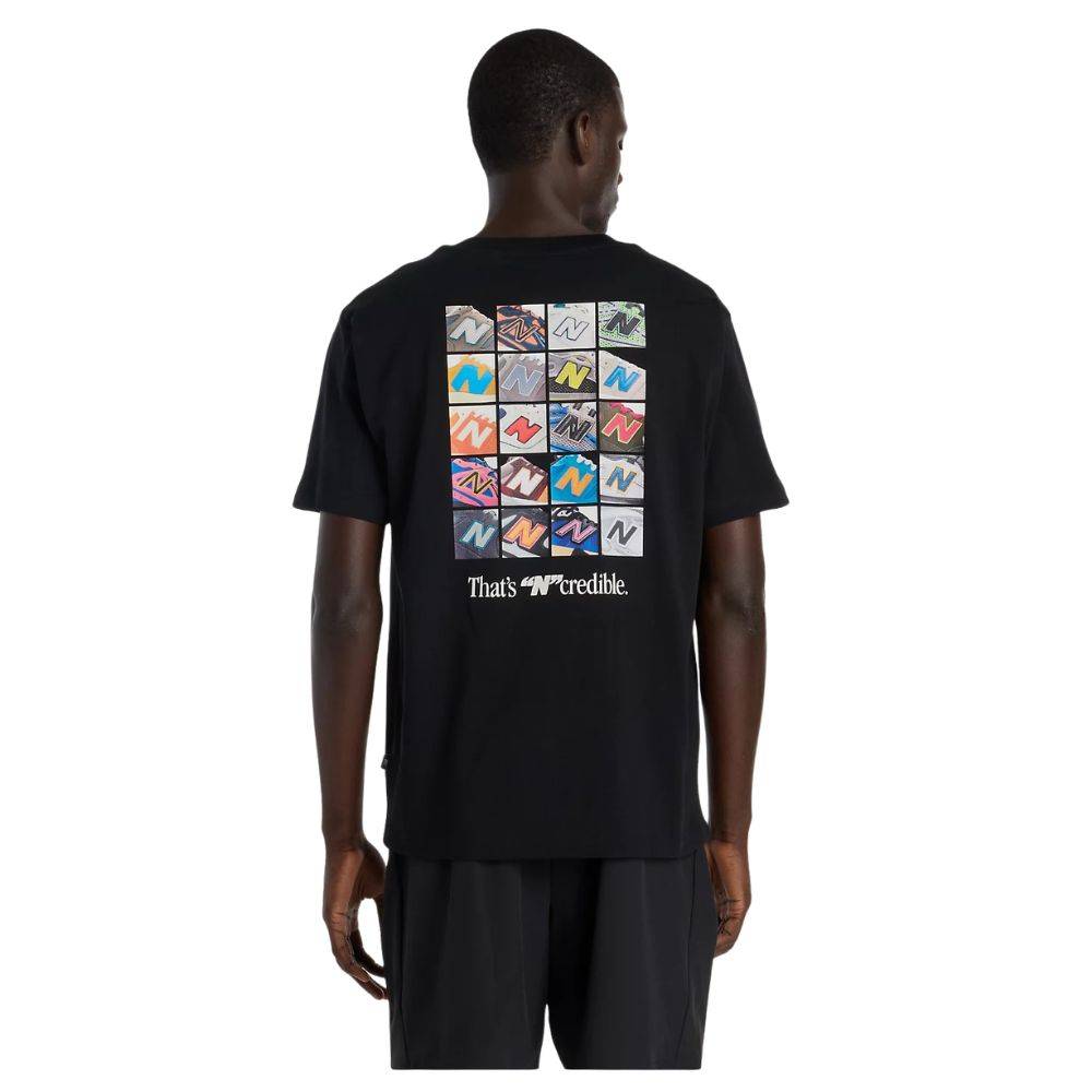 NEW BALANCE COLLAGE BACK PRINT TEE