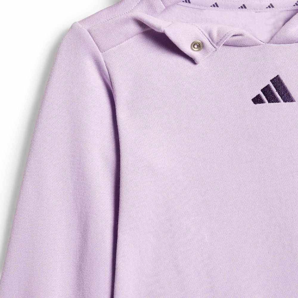 ADIDAS INFANT HOODED FLEECE JOGGER SET