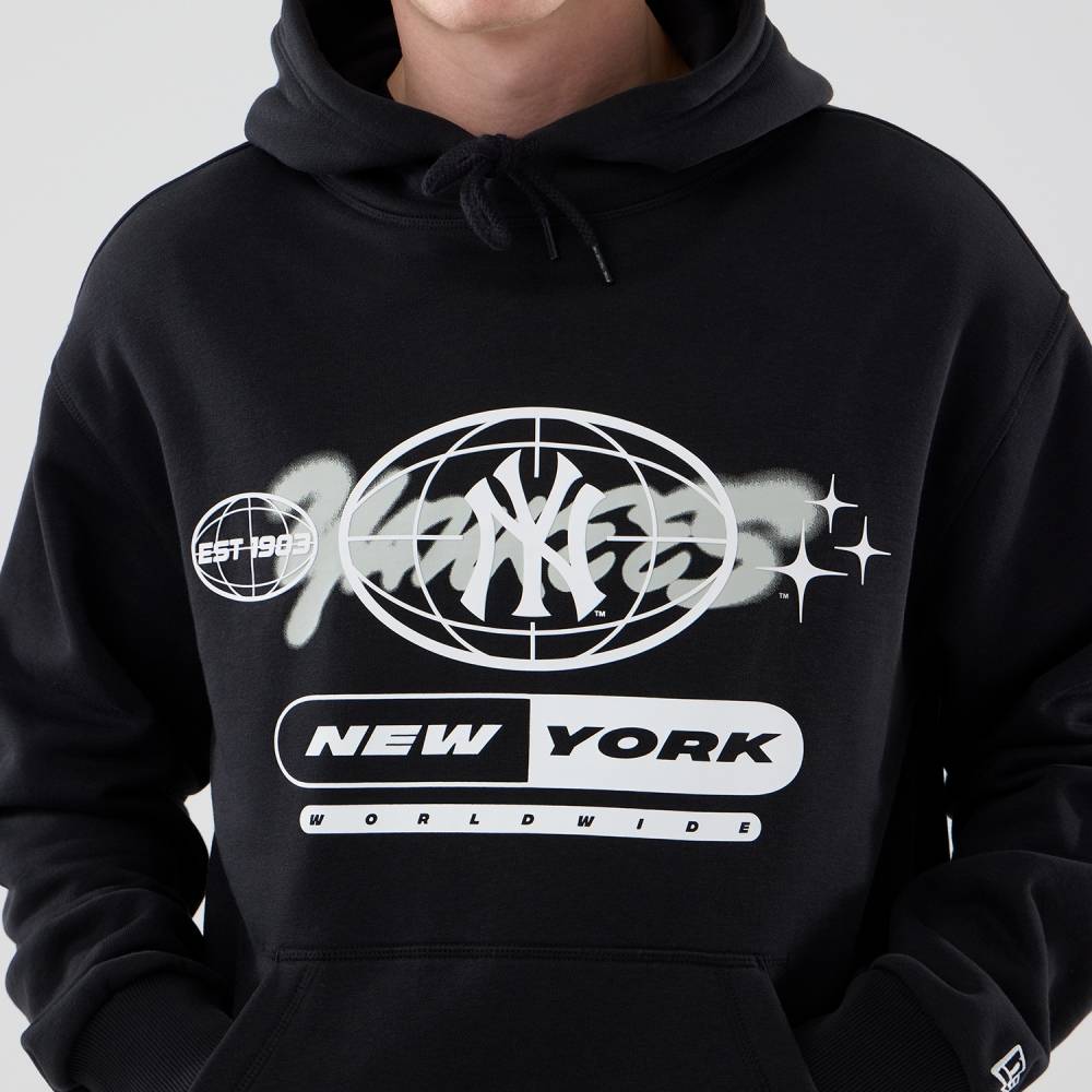 NEW ERA MLB LOGO GRAPHIC OS HOODIE NEW YORK YANKEES