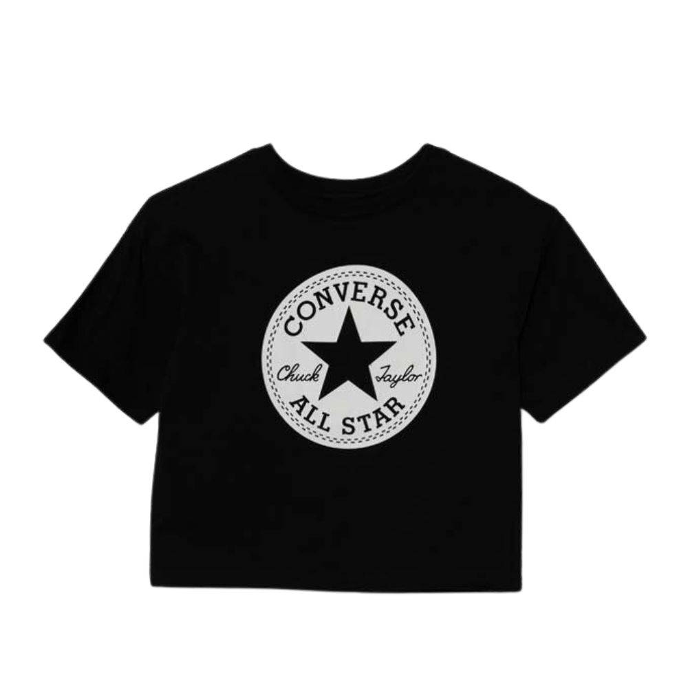 CONVERSE GIRLS SIGNATURE CHUCK PATCH BOXY TEE