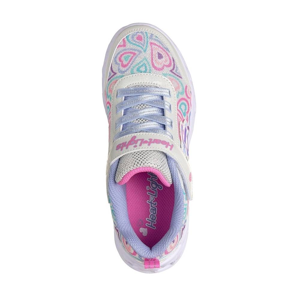 SKECHERS HEART LIGHTS: BOOGIE LOVE GIRLS SHOES