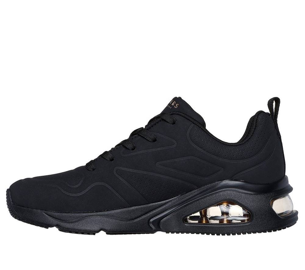 SKECHERS TRES-AIR UNO - DURASUEDE EMBOSSED LACE UP FASHION SNEAKER
