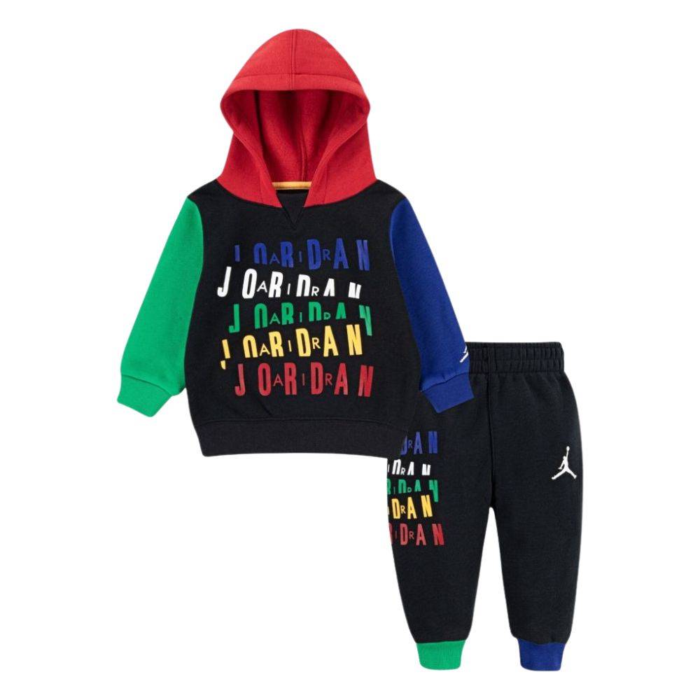 NIKE JORDAN INFANT LEGACY OF SPORT HOODIE SET