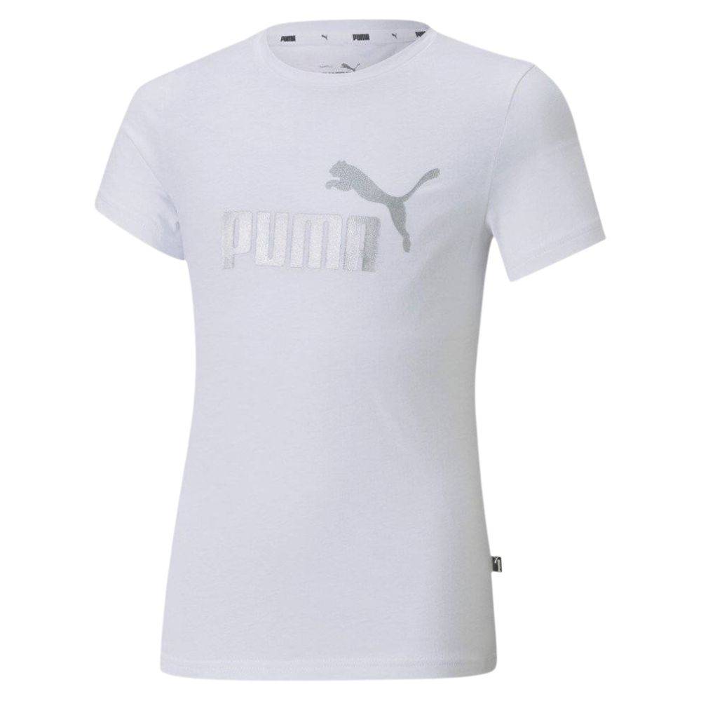 PUMA ESSENTIALS GIRLS LOGO TEE