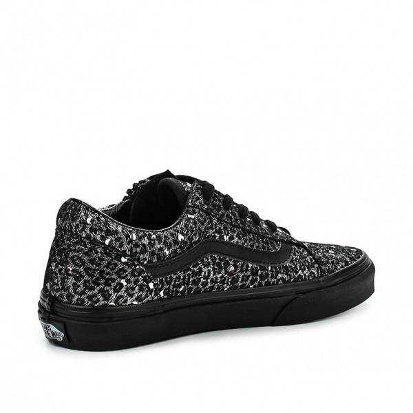 VANS METALLIC LEOPARD OLD SKOOL ZIP KIDS