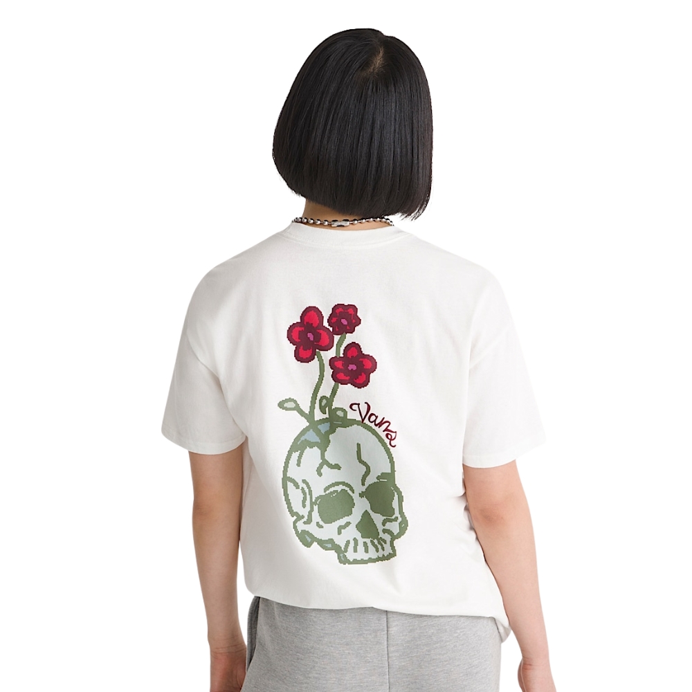 VANS HAND DRAWN FLORAL SS TEE W