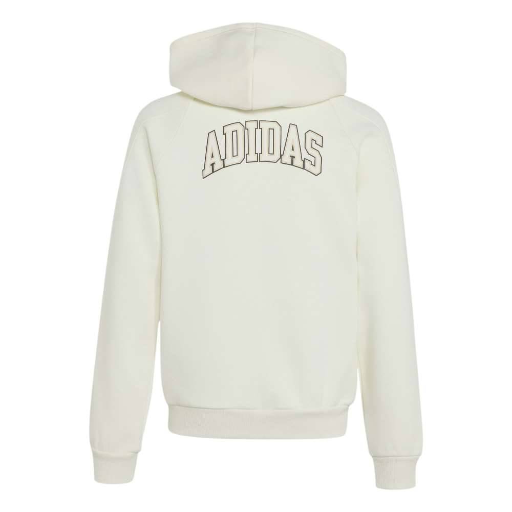 ADIDAS YOUTH SEASONALS COLLEGIATE TYPOGRAPHY FULL ZIP HOODY