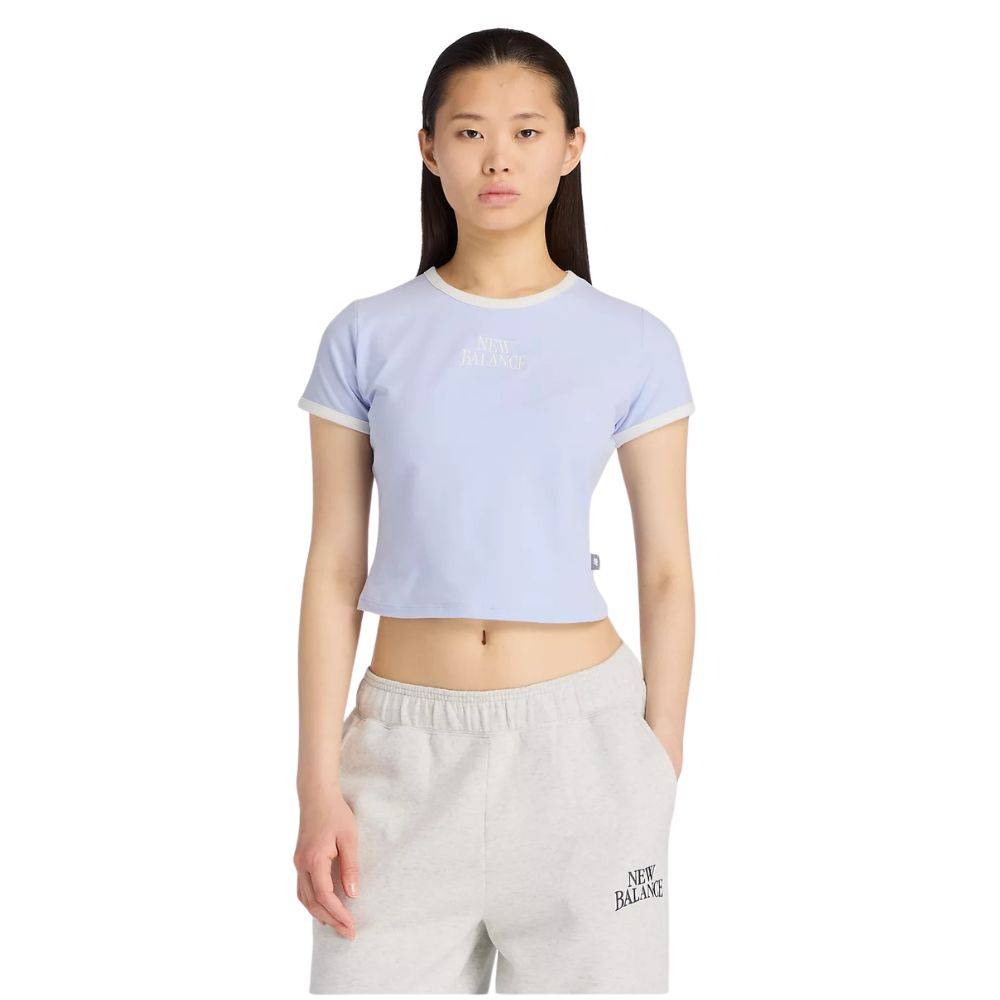 NEW BALANCE RACKSIDE RINGER T-SHIRT WOMENS