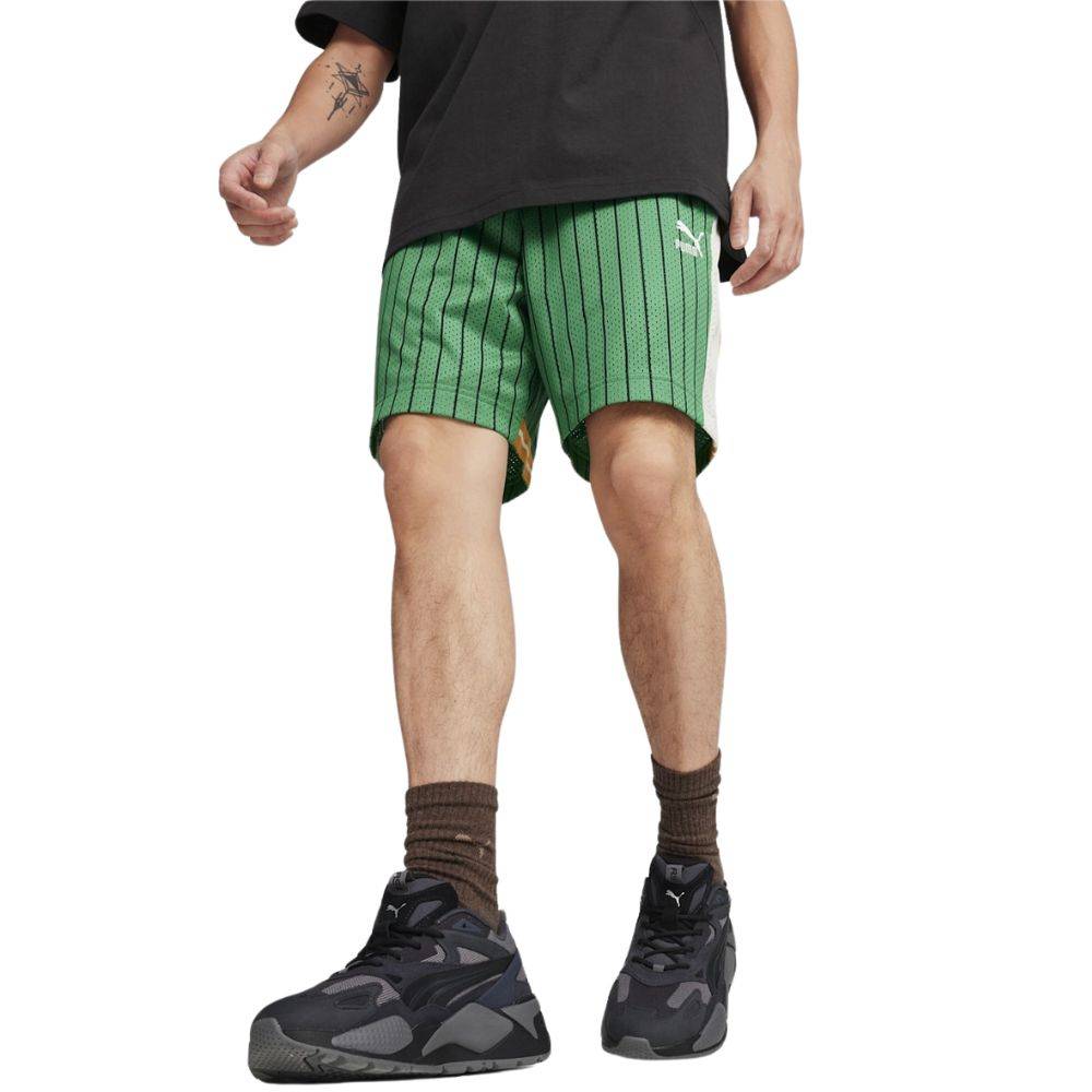 PUMA T7 FOR THE FANBASE MESH SHORTS 7”