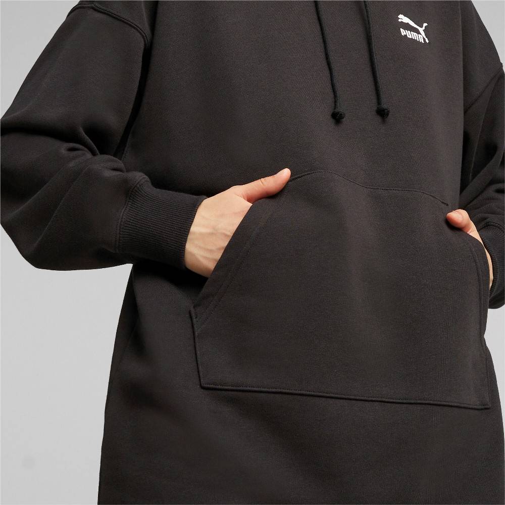 PUMA WOMENS CLASSICS HOODED DRESS