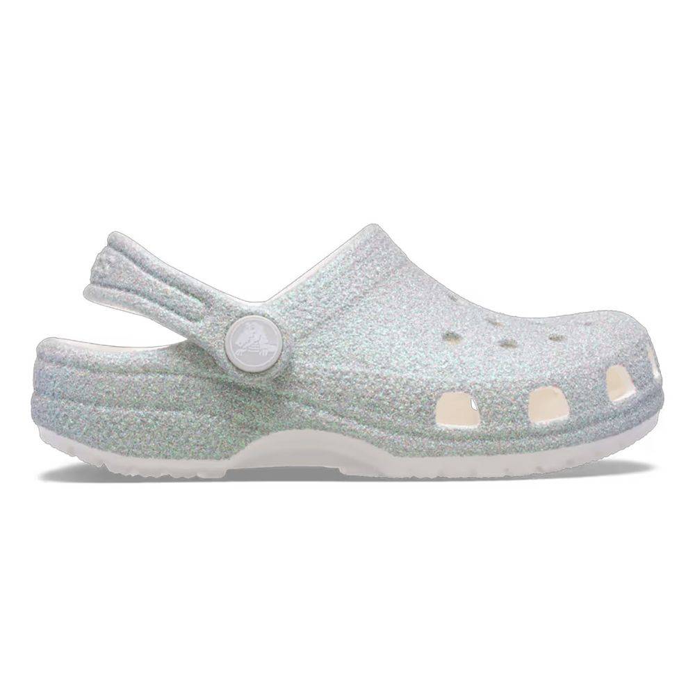 CROCS CLASSIC IRIDESCENT GLITTER TODDLER CLOG