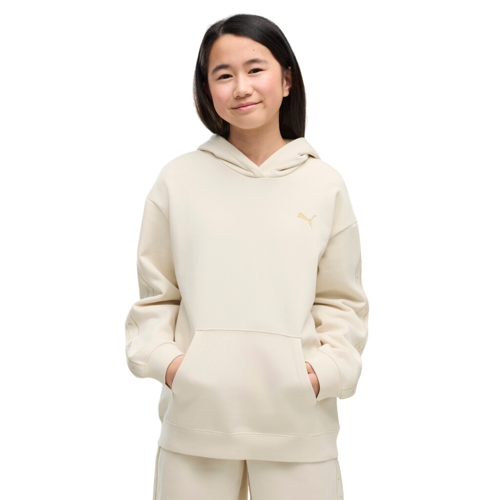 PUMA ESS TAPE RELAXED HOODIE FL G