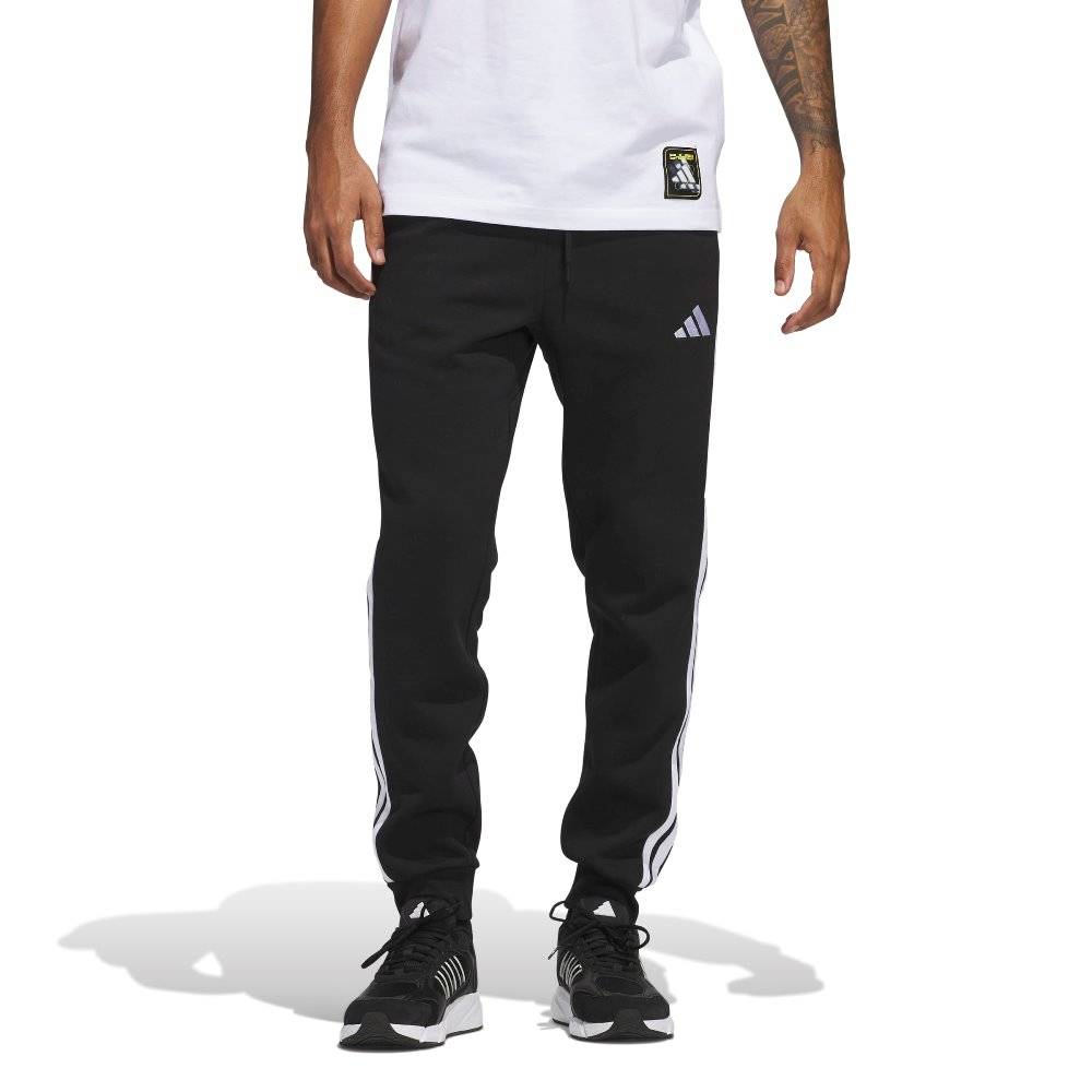 ADIDAS M ESSENTIALS THREE STRIPES FLEECE PANTS