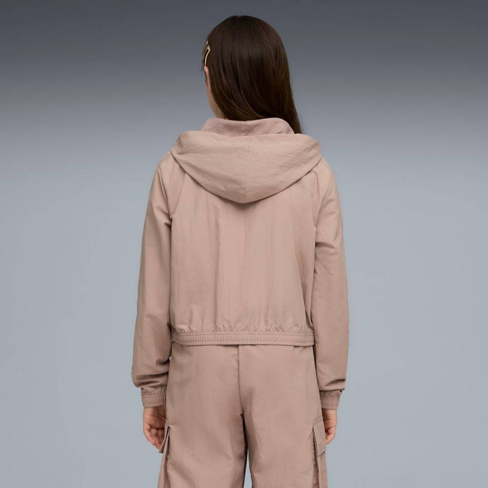 PUMA T7 LUMINOUS CLOUD RELAXED SHORT LENGTH WOVEN JACKET G