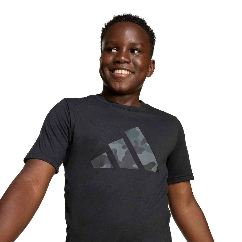 ADIDAS YOUTH TRAIN ESSENTIALS CAMO PRINT SPORT SET