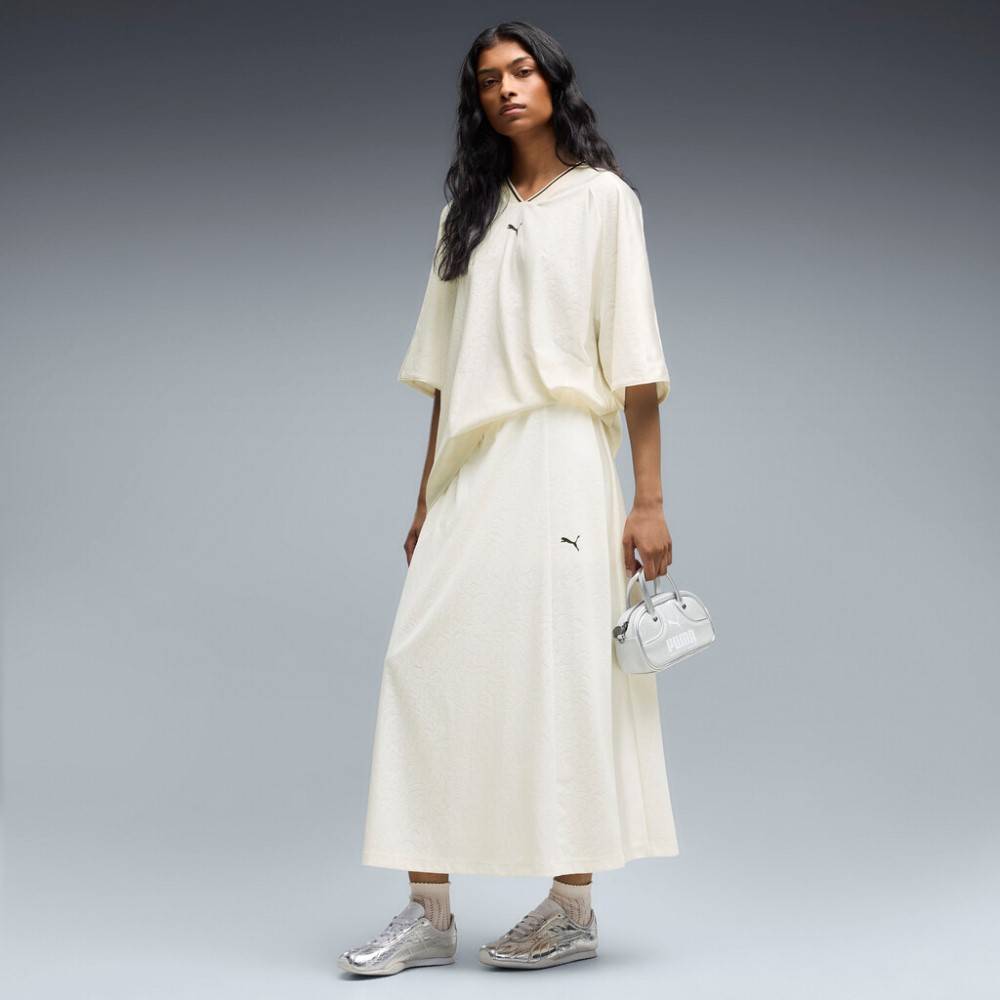 PUMA LACE PACK T7 MIDI SKIRT
