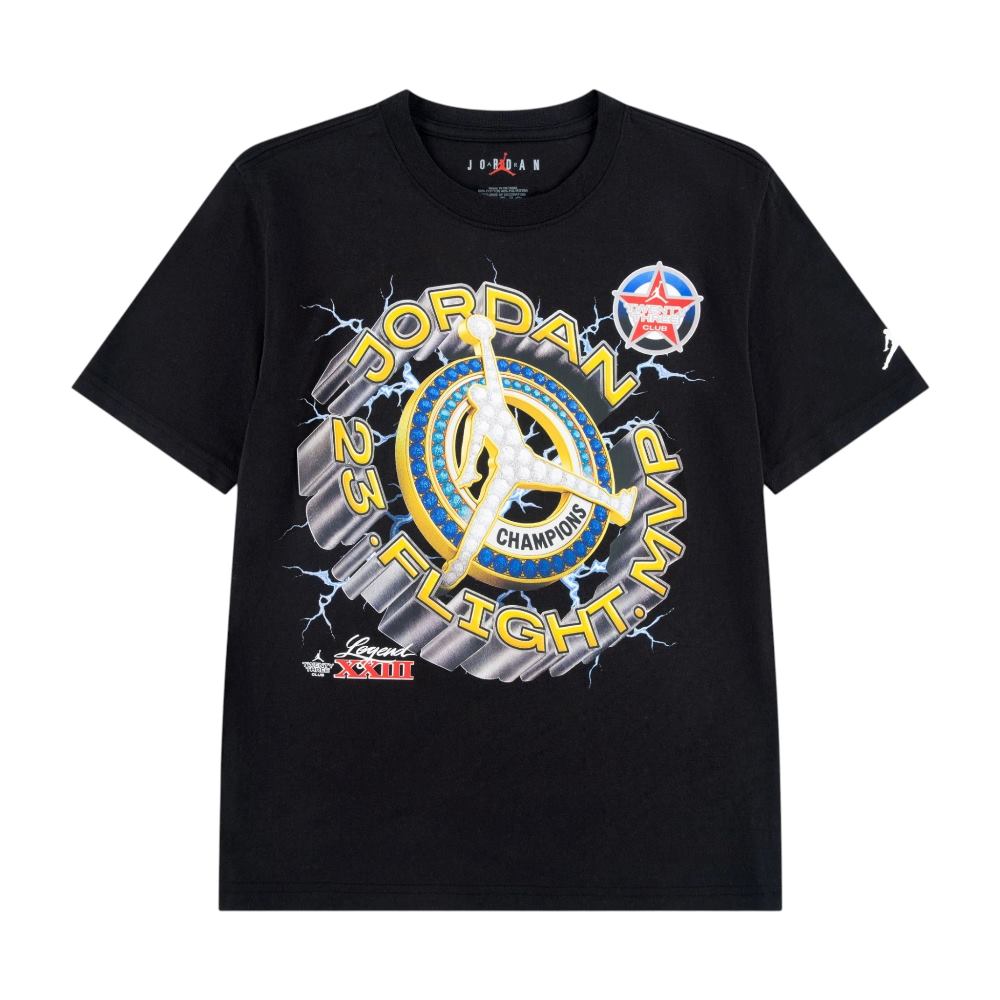 NIKE JORDAN BOYS MJ FLIGHT MEDALLION SS TEE