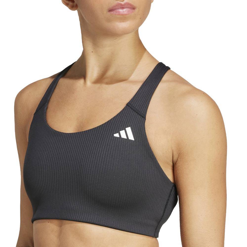 ADIDAS PRIMELIFTIMPACT RIB MEDIUM SUPPORT TRAINING BRA