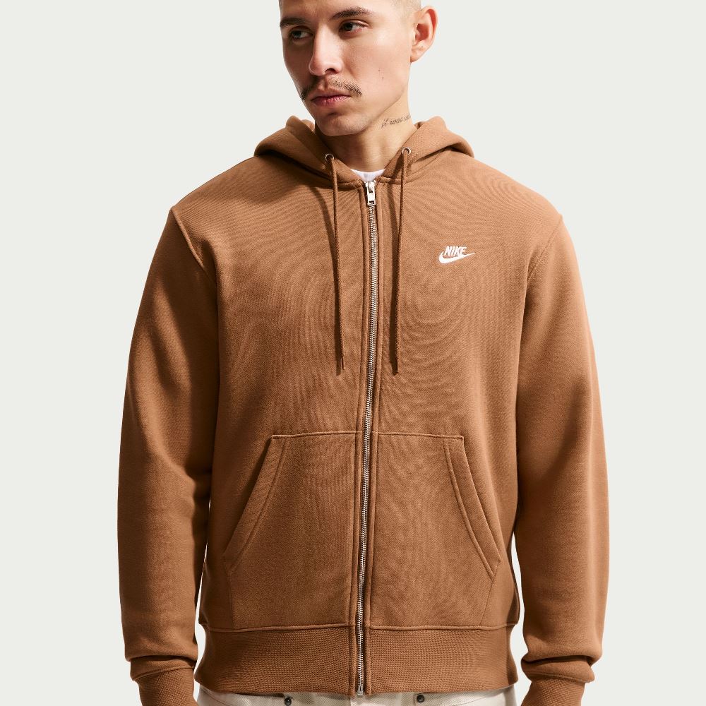NIKE CLUB FULL-ZIP MENS HOODIE