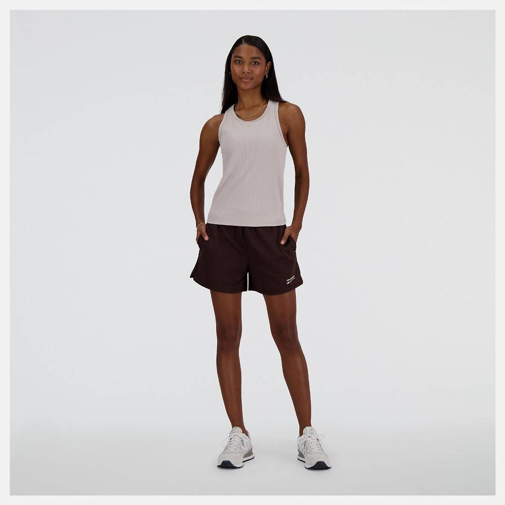 NEW BALANCE LINEAR HERITAGE RIB RACER TANK