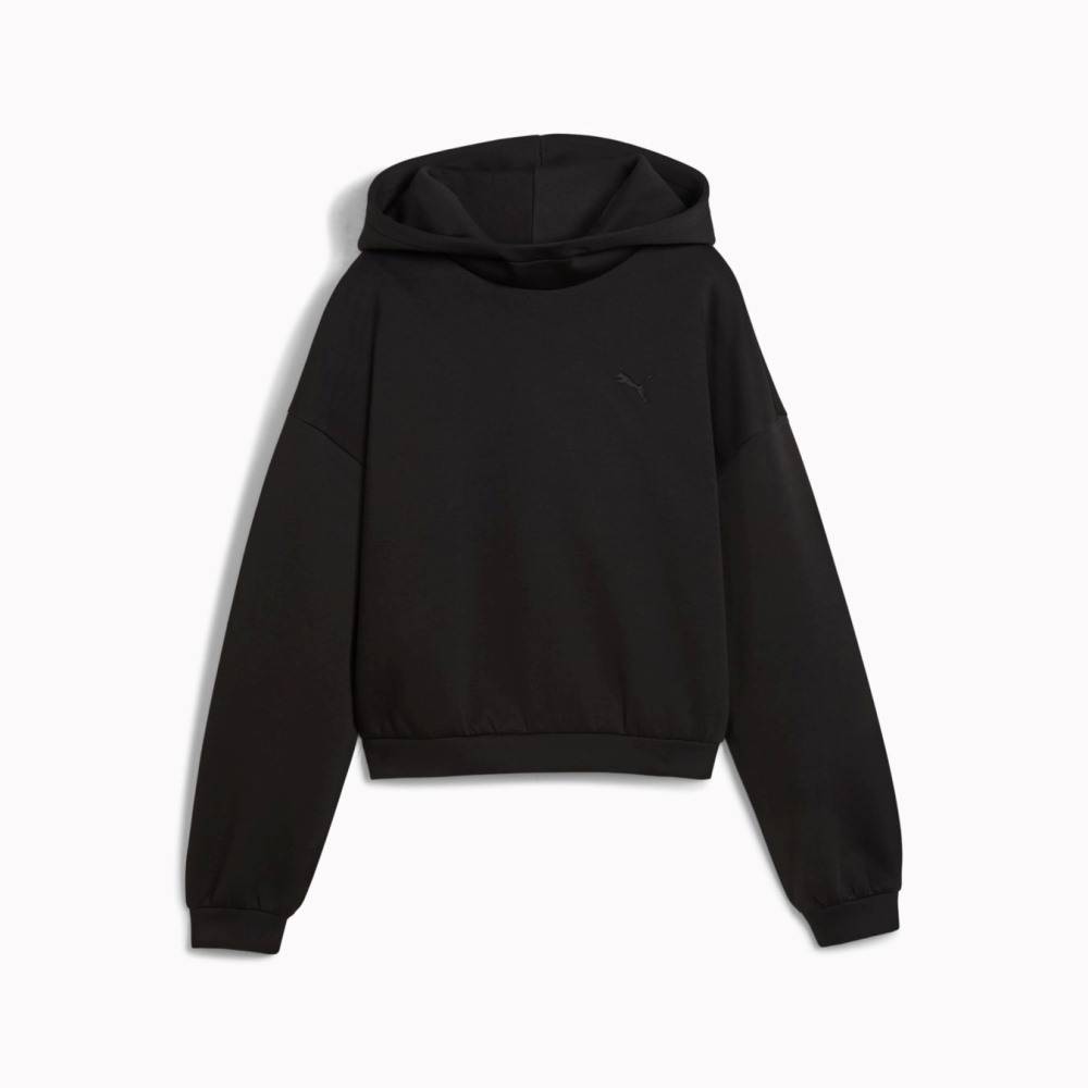 PUMA WARDROBE ESS OVERSIZED HOODIE DK