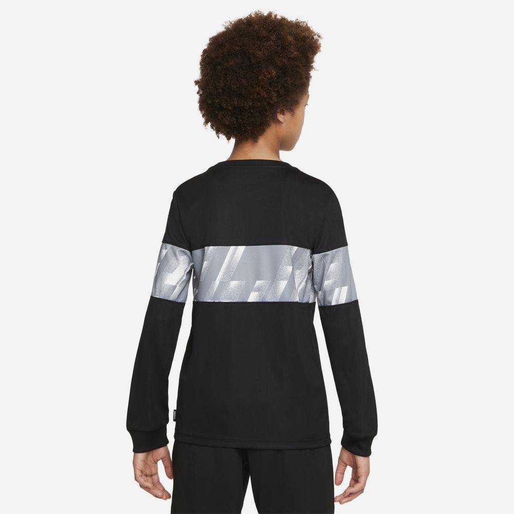 NIKE FC YOUTH DRI-FIT LIBERO LONG-SLEEVE GRAPHIC TEE