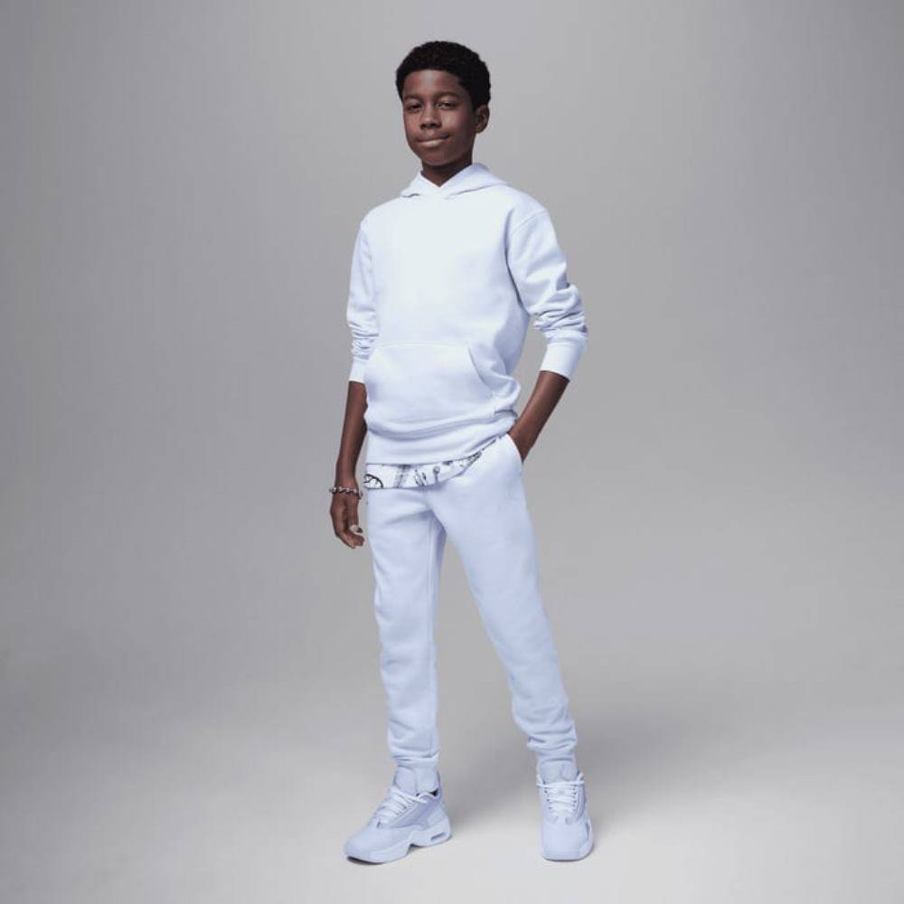 NIKE JORDAN BOYS MJ BROOKLYN FLEECE PULLOVER