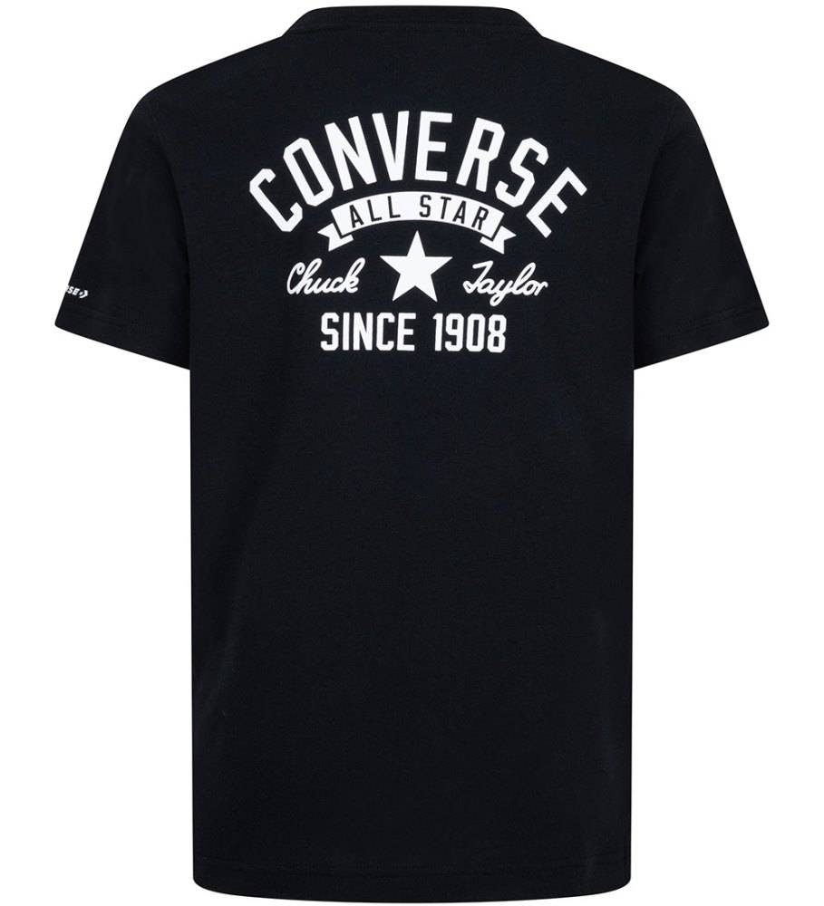 CONVERSE BOYS RETRO FRONT BACK LOGO TEE