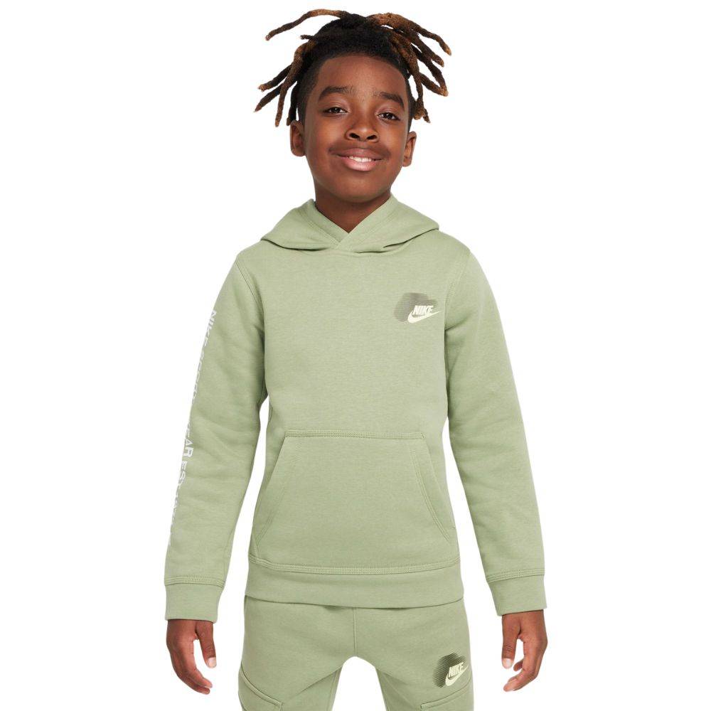 NIKE KIDS STANDARD ISSUE FLEECE PULLOVER HOODIE
