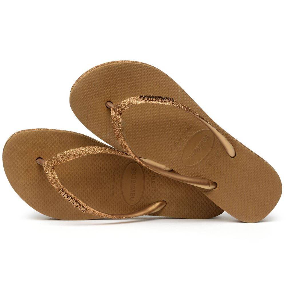 HAVAIANAS SLIM FLATFORM SPARKLE