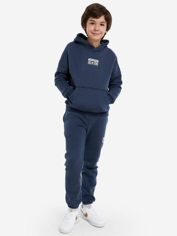 CONVERSE YOUTH FLEECE PULLOVER HOODIE