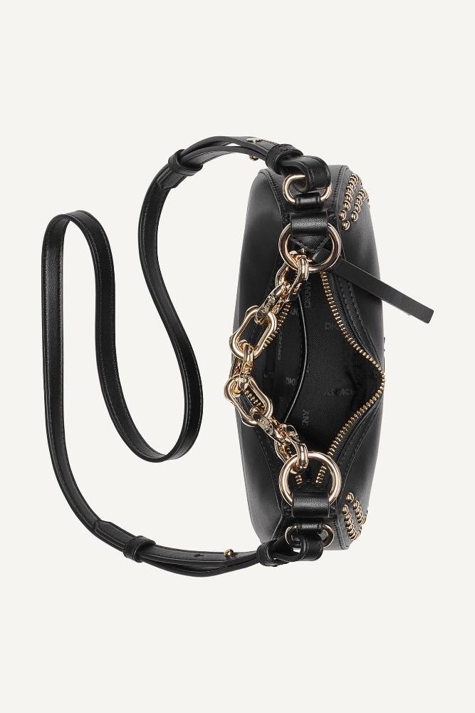 DKNY LES MINI STUDDED SHOULDER BAG