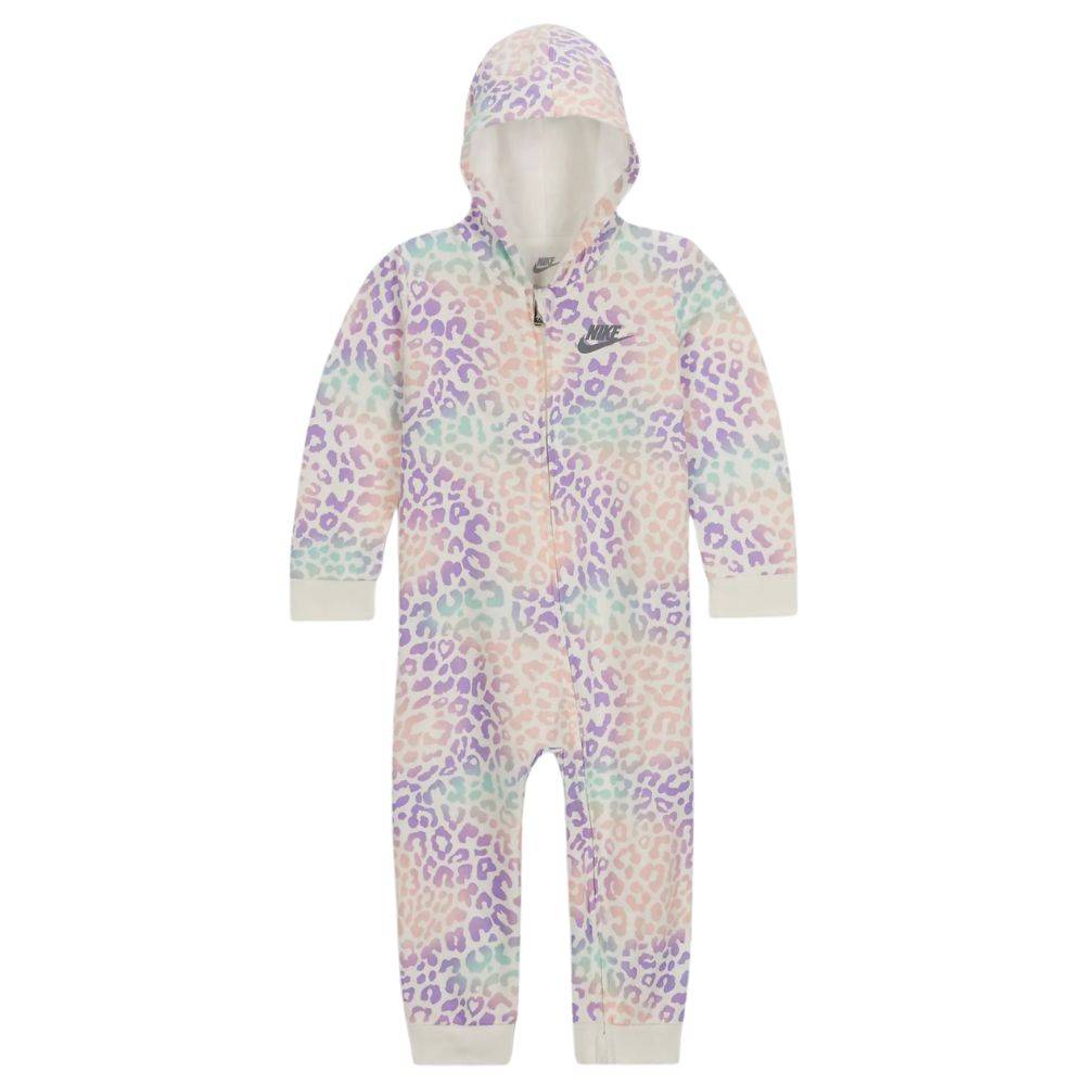 NIKE INFANT FRENCH TERRY ALL-OVER-PRINT COVERALL