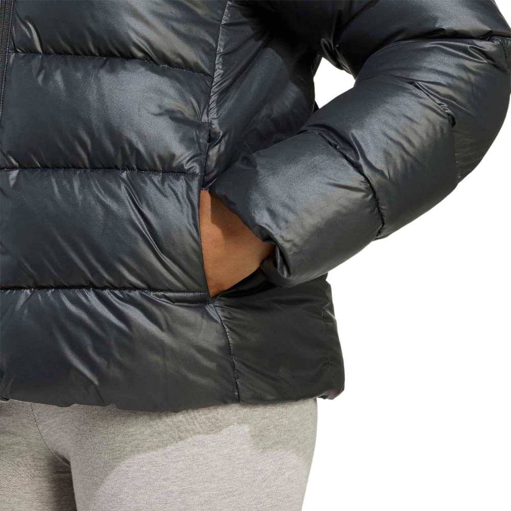 ADIDAS ESSENTIALS CLIMAWARM SYNTHETIC DOWN PUFFER HOODED JACKETS
